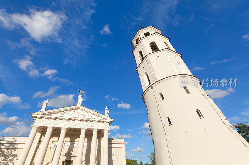 立陶宛维尔纽斯的圣斯坦尼斯劳斯大教堂。