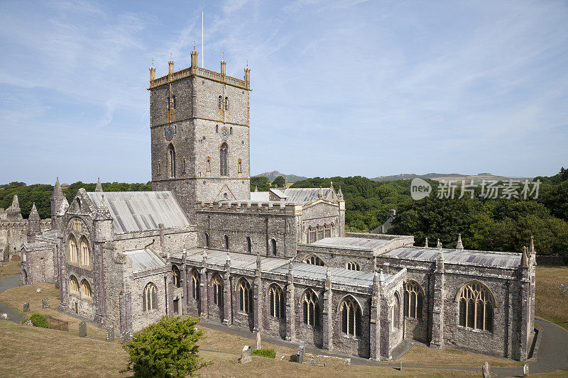圣大卫大教堂，彭布罗克郡，威尔士