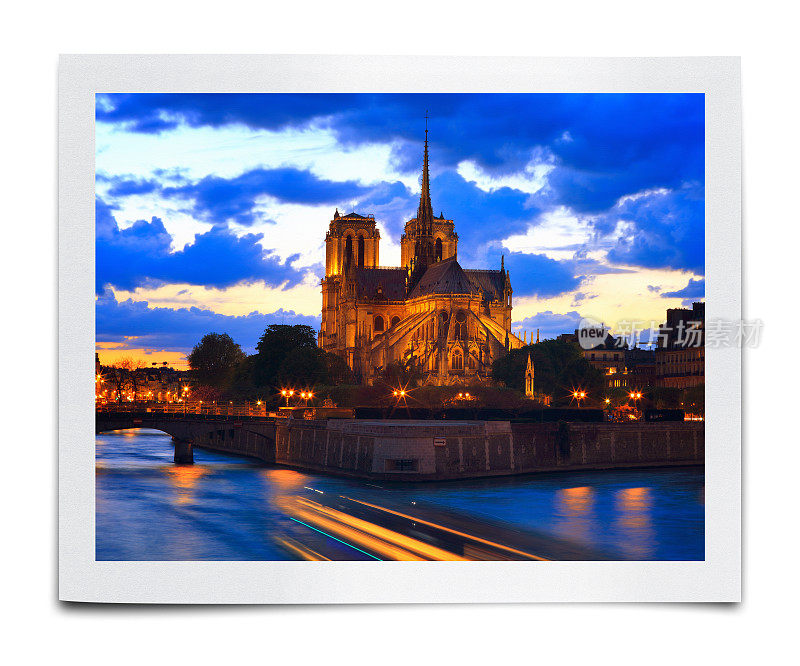 巴黎圣母院之夜(蜿蜒的小路)
