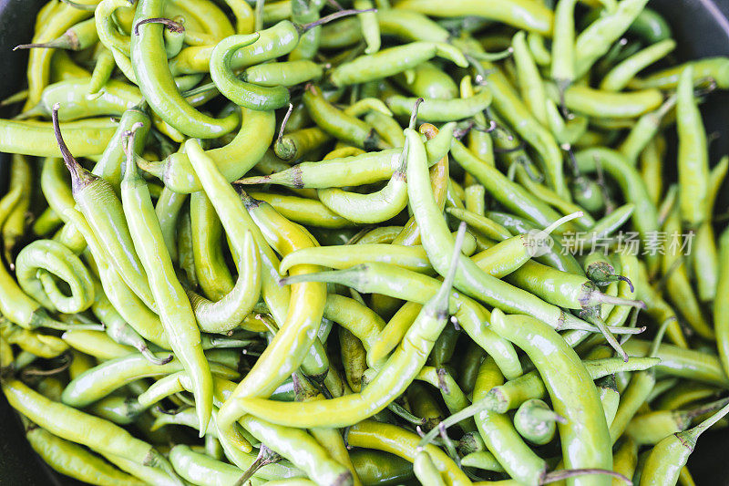 斋浦尔市场的青椒