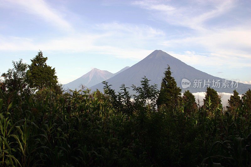 火山的天空