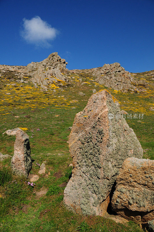 顶峰，泽西岛。