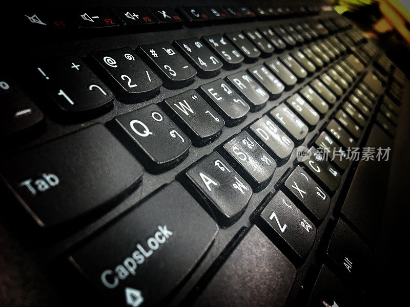 电脑笔记本键盘技术背景