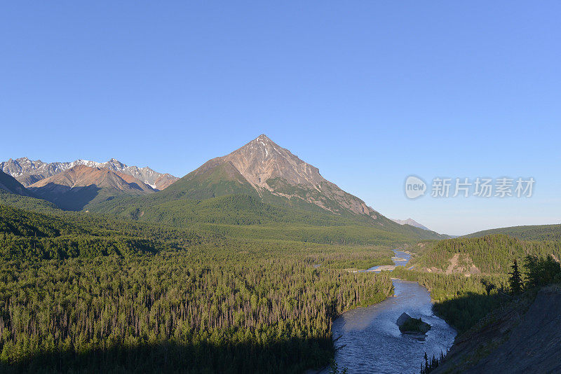 中心山脉,阿拉斯加