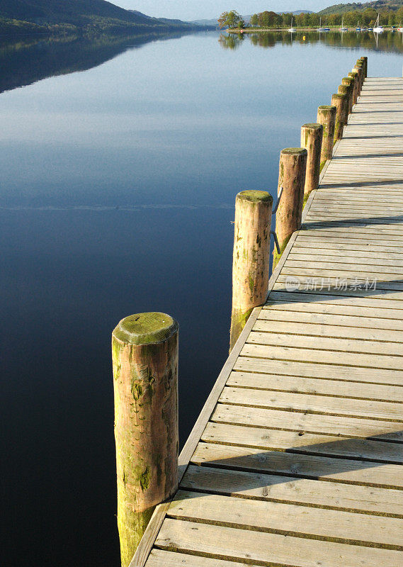 湖Coniston,坎布里亚郡