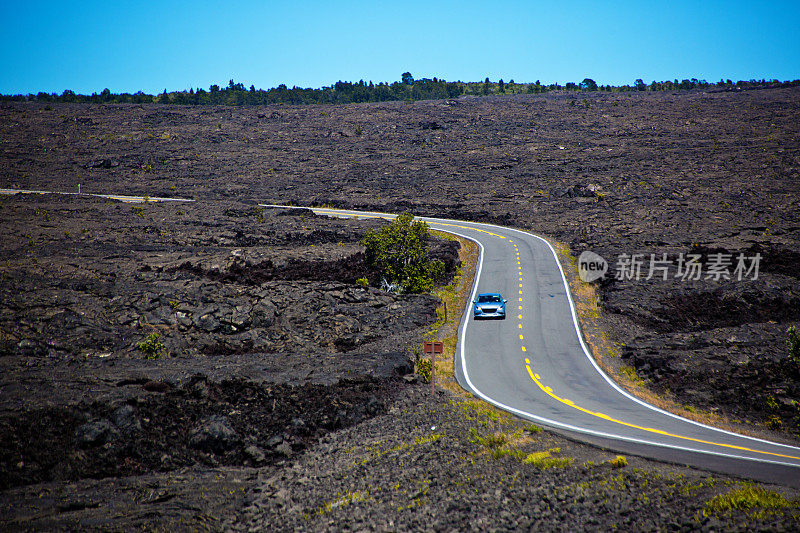 夏威夷火山国家公园，大岛，夏威夷