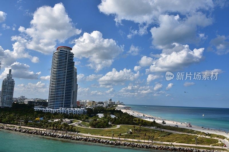 迈阿密海滩海景