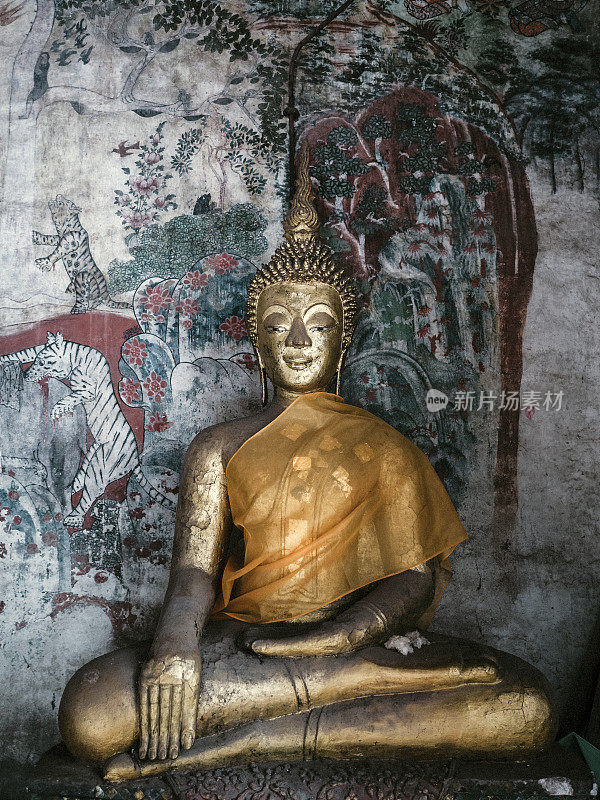 老挝琅勃拉邦的寺