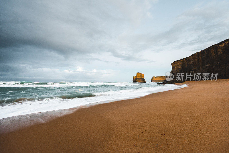 吉布森家位于澳大利亚南部的海滩上