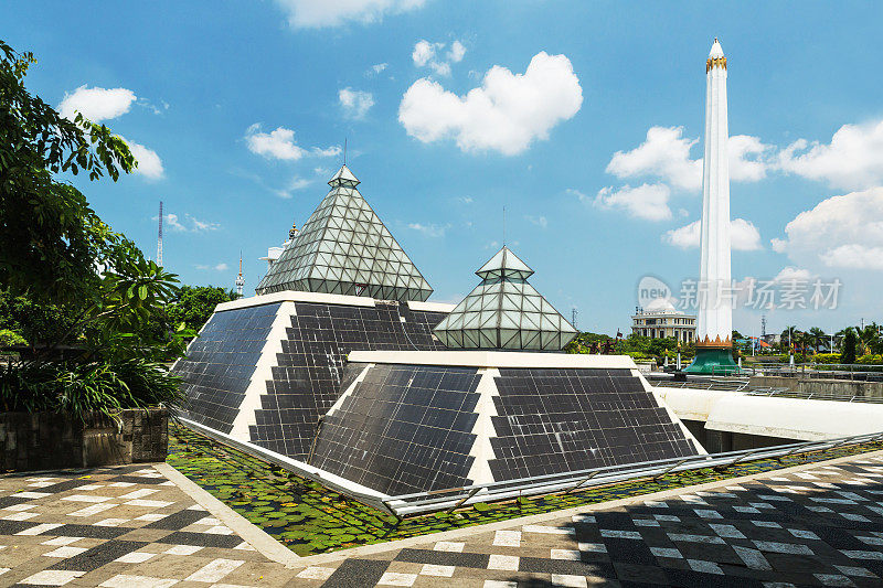 图古巴拉万-泗水的国家纪念碑，英雄日，东爪哇，印度尼西亚