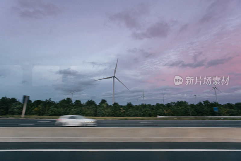 风力涡轮机的交通