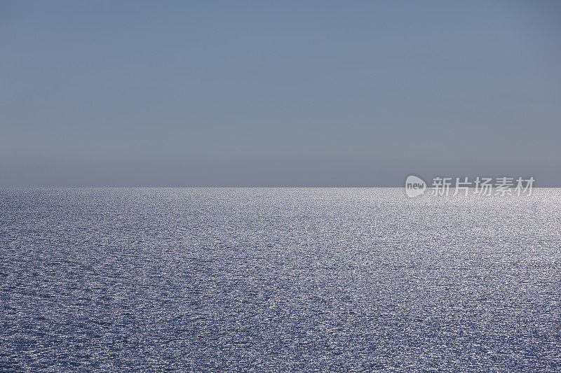 印度洋，无限的蓝色海景