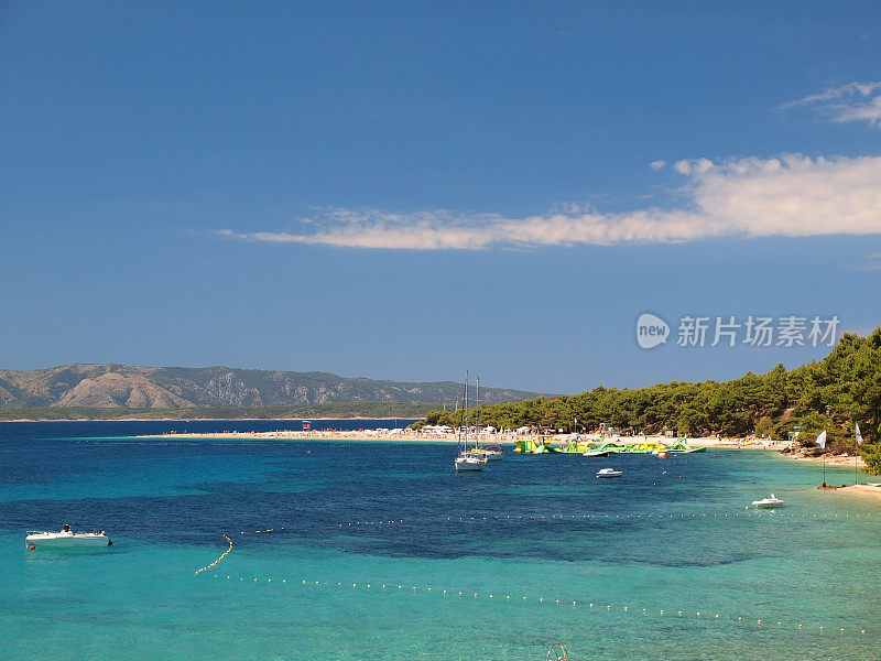 天堂亚得里亚海海滨