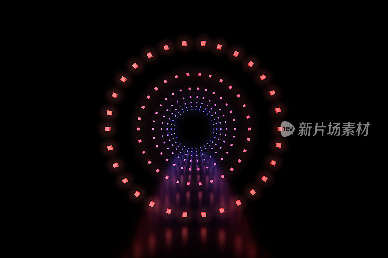 环形排列LED灯