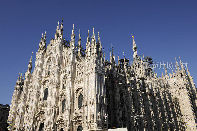 米兰大教堂，哥特式风格，意大利