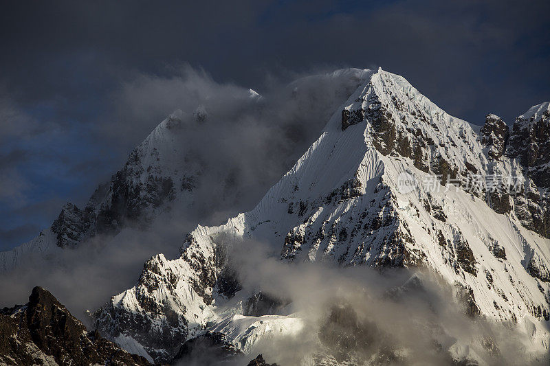 奥匈帝国山，安第斯山脉，秘鲁。