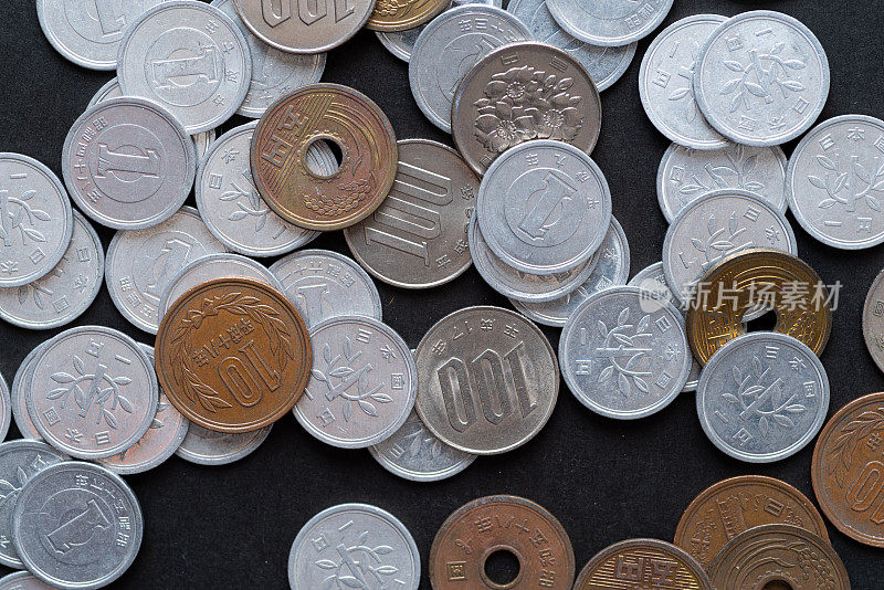 日本的各种硬币