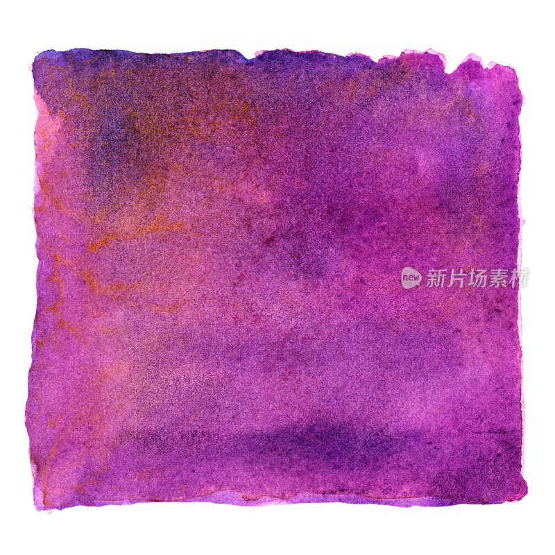 水彩紫色方形背景
