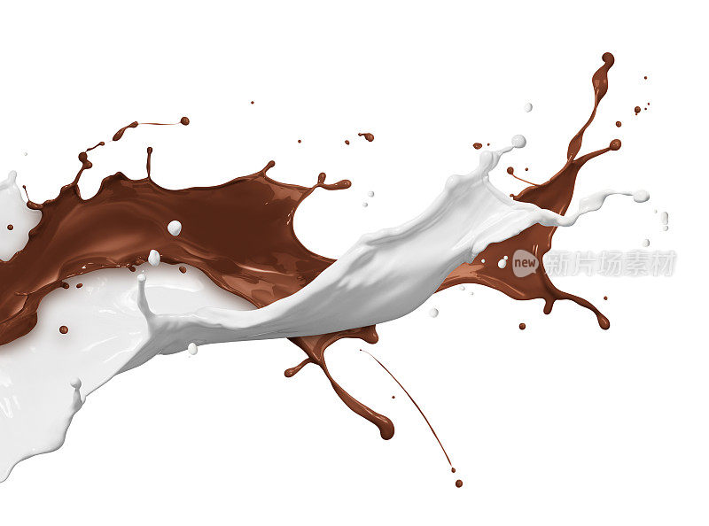 巧克力和牛奶