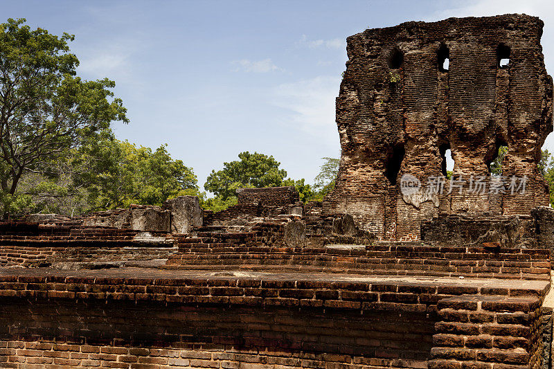 Polonnaruwa,斯里兰卡。