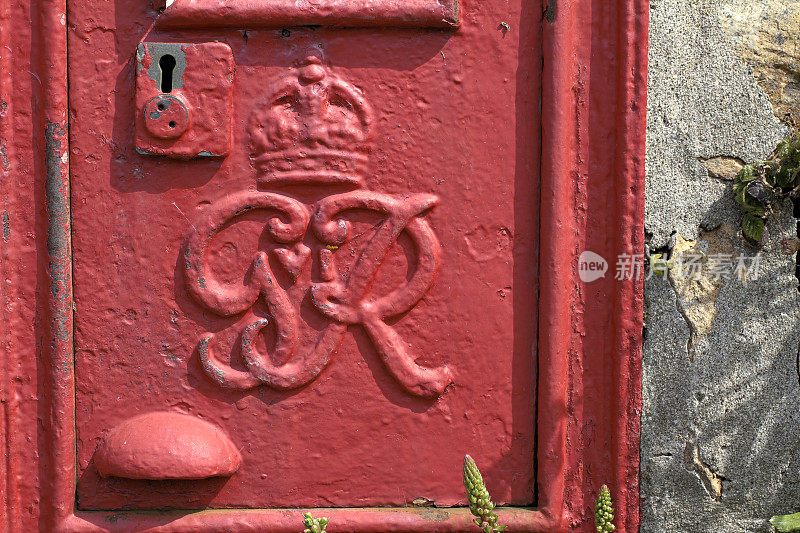 乔治五世红色信箱与瓢虫蛋