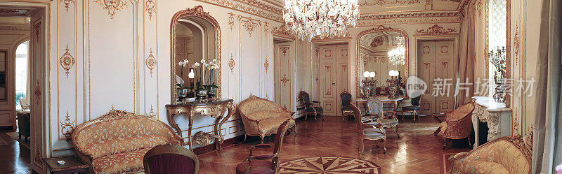 法国香槟区拿破仑三世城堡内部
