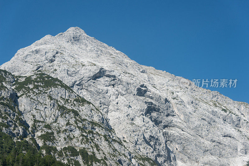 卡温德尔欧洲阿尔卑斯山的山景