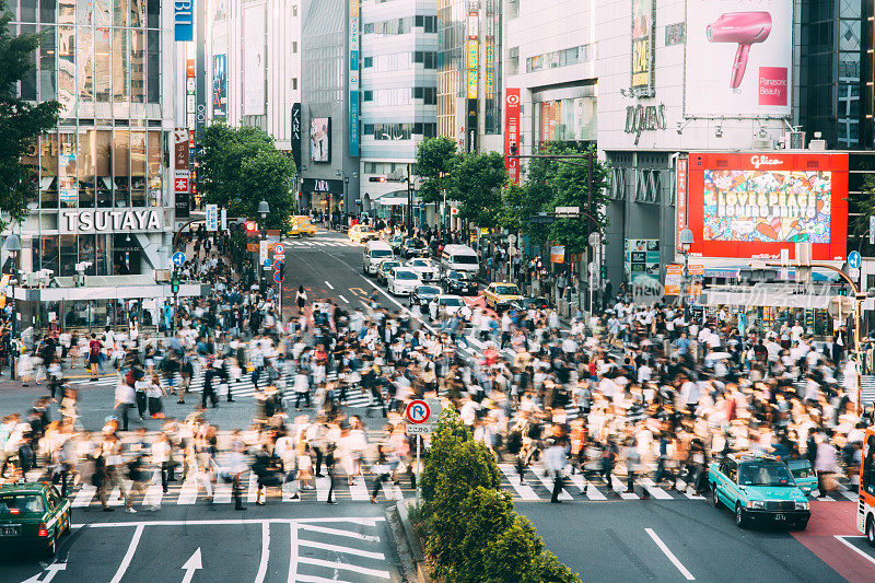 东京涉谷路口