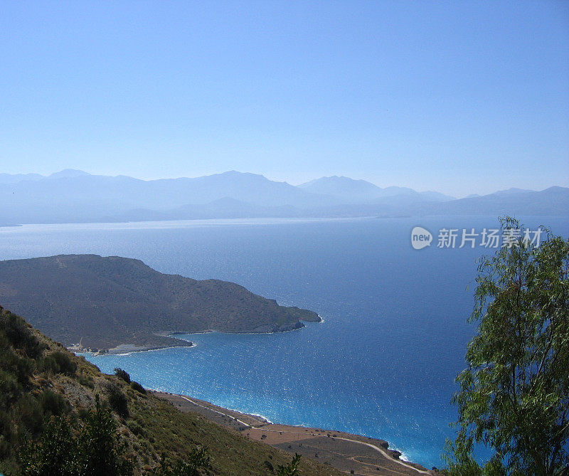 海岸线在希腊