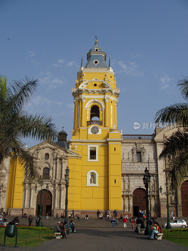 教堂在秘鲁