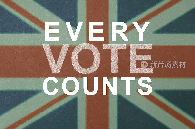 每一张选票都很重要-英国选举-政府