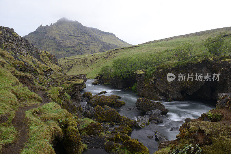 冰岛Skogafoss的风景