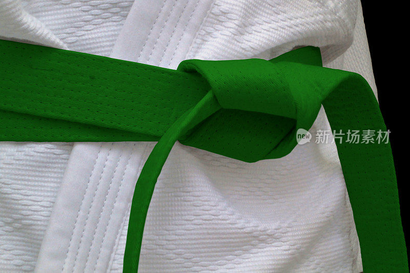 绿色obi腰带