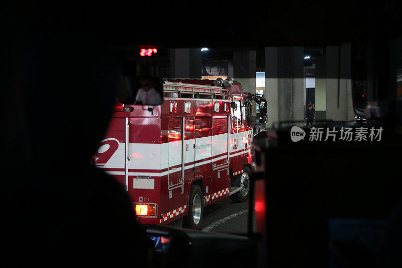 韩国的消防车