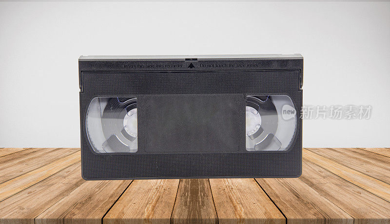 VHS录像带的专业摄影棚镜头