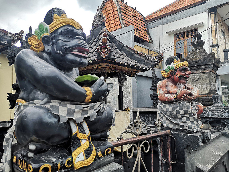 印度尼西亚巴厘岛沧谷的印度教寺庙
