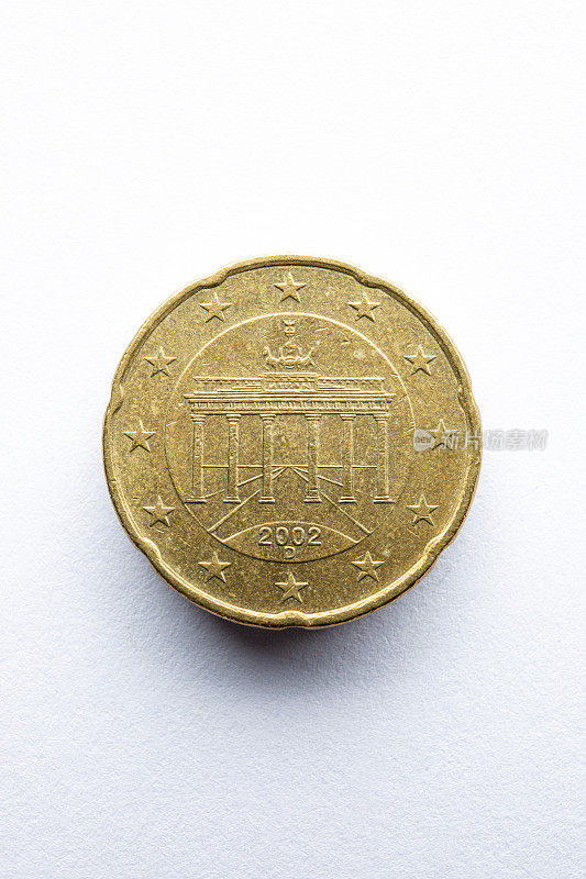 2002年德国20欧元硬币