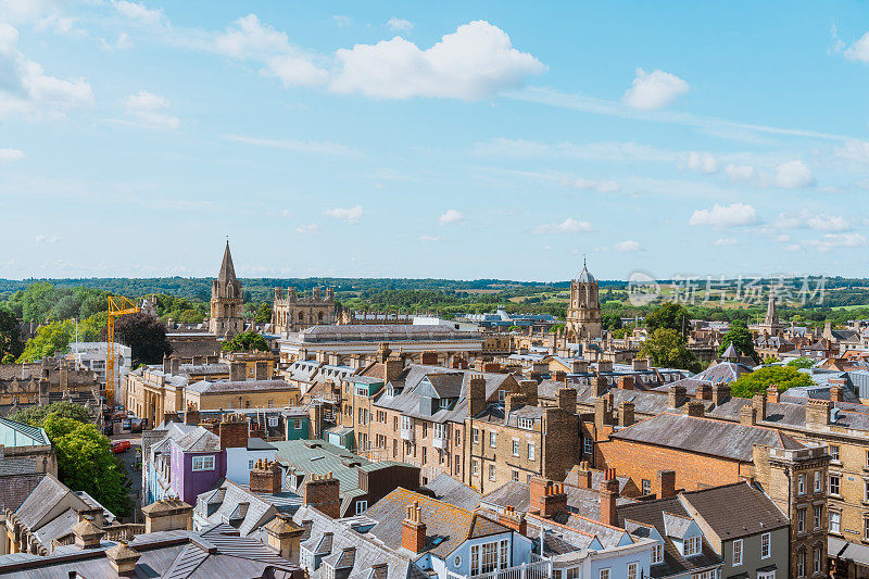 英国牛津的高景观