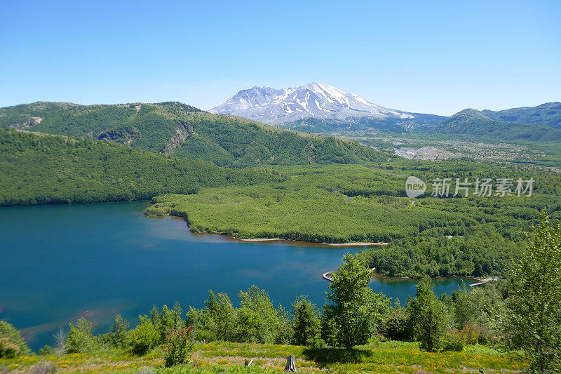 圣海伦斯火山国家纪念碑，美国华盛顿