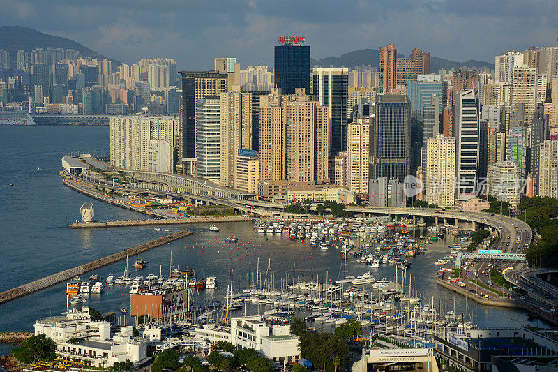 港岛全景