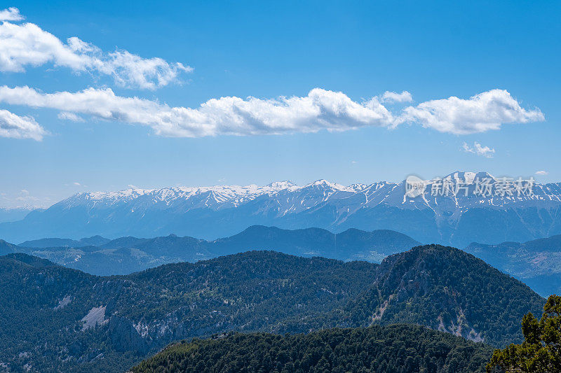 极端地形山脉雪峰