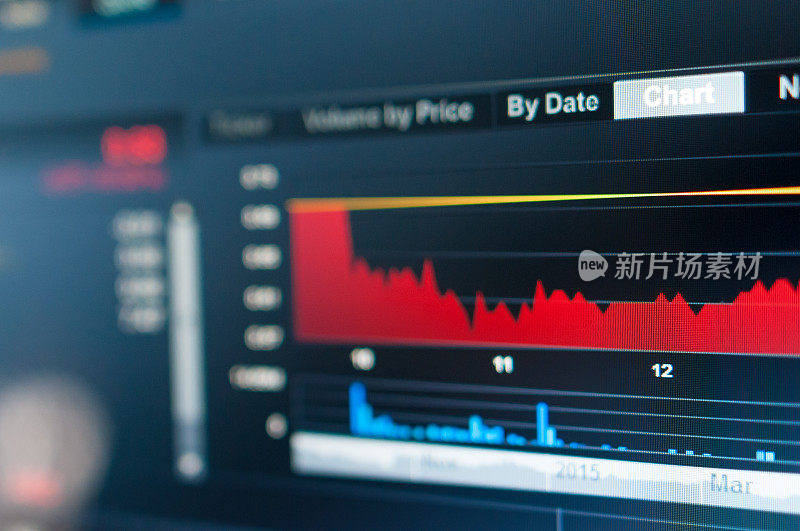 股市图。
