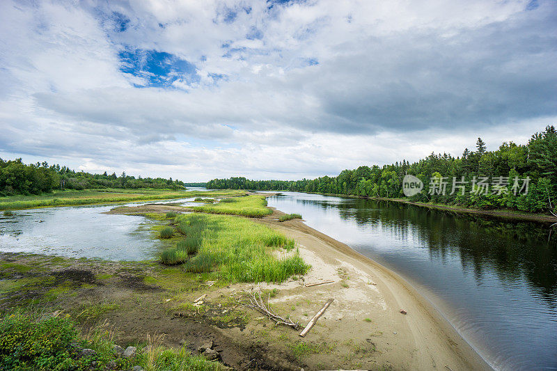 Kouchibouguac国家公园湿地