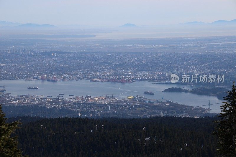 加拿大温哥华的风景