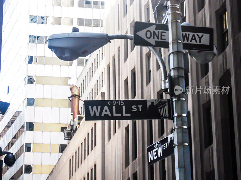 华尔街-纽约金融中心