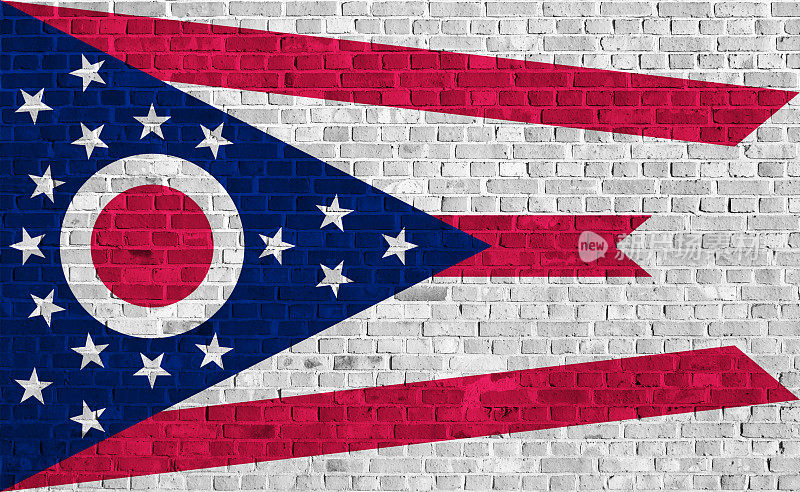 美国俄亥俄州的国旗