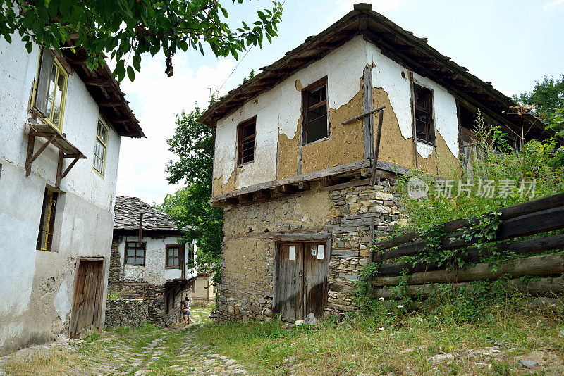 多伦村的传统保加利亚老房子，