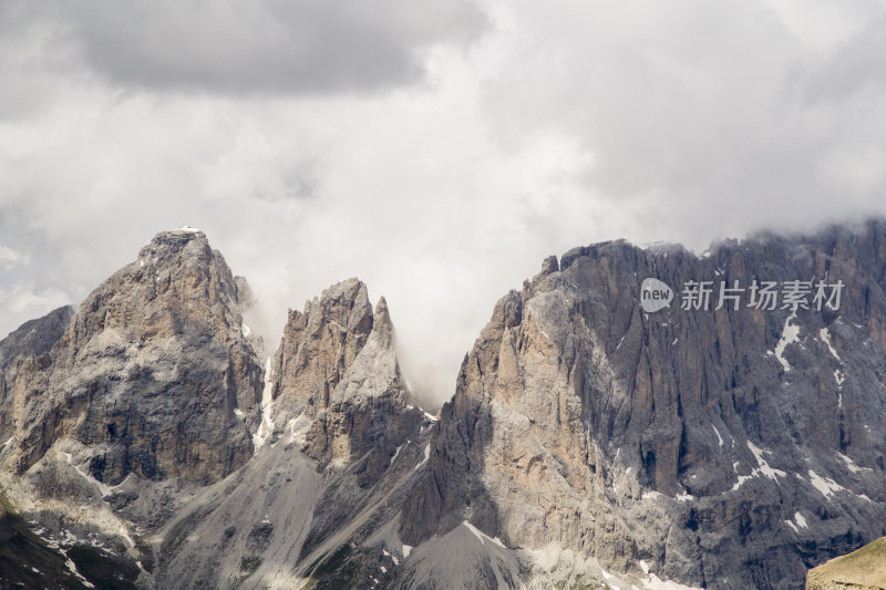 阿尔卑斯山的风景