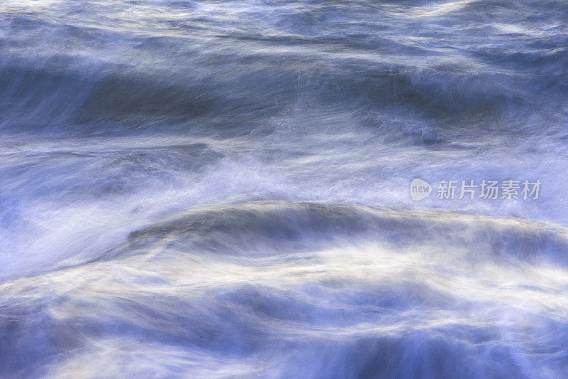 模糊运动流水