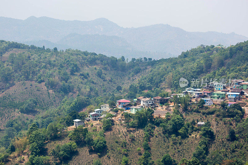 缅甸:山村